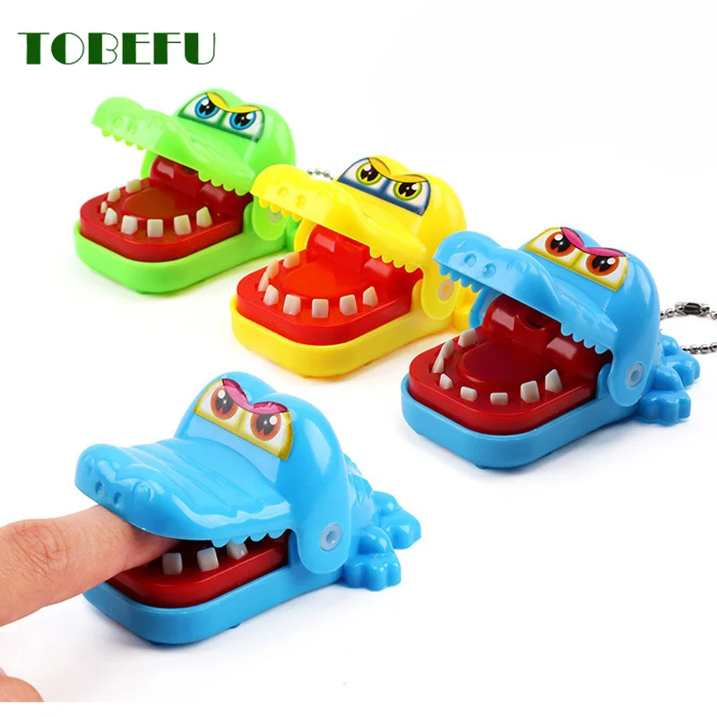 TOBEFU Creative Small Size Crocodile Mouth Dentist Bite Finger Game Funny Finger-biting Gags Toys For Kids Educational Play
TOBEFU Creative Small Size Crocodile Mouth Dentist Bite Finger Game Funny Finger-biting Gags Toys For Kids Educational Play