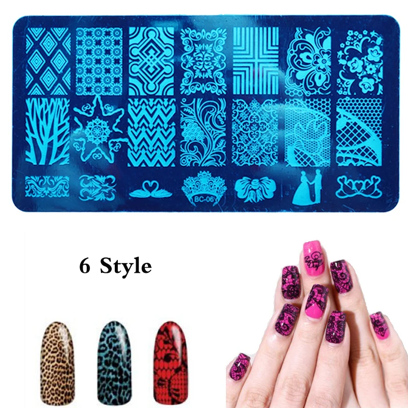 1pc Nail Art Stamping Plates DIY Lace Flowers Beauty Stamp Scraper Polish Printing Nail Art Templates Manicure Plate
1pc Nail Art Stamping Plates DIY Lace Flowers Beauty Stamp Scraper Polish Printing Nail Art Templates Manicure Plate