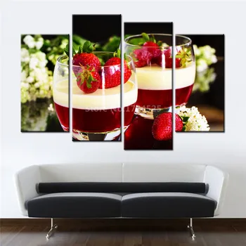 2017 Top Fashion Rushed Unframed 4 Pieces Drop Shipping Fruit Strawberry Modern Wall Paintings For Kitchen Art Paint On The
2017 Top Fashion Rushed Unframed 4 Pieces Drop Shipping Fruit Strawberry Modern Wall Paintings For Kitchen Art Paint On The