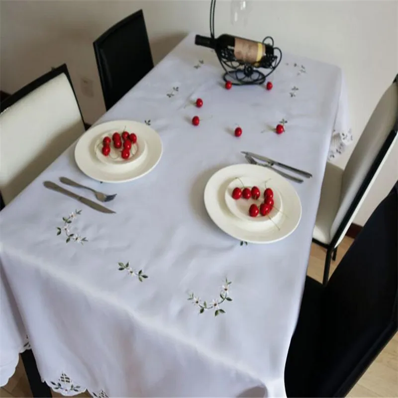 Free Shipping Pastoral Style Rectangle Polyester Tablecloth Cover Coffee Dining Oil Proof Outdoor Quality Hollow Embroidery
Free Shipping Pastoral Style Rectangle Polyester Tablecloth Cover Coffee Dining Oil Proof Outdoor Quality Hollow Embroidery