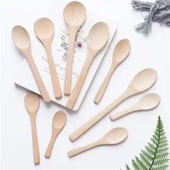 More size wooden jam spoon honey spoon coffee spoon new delicate kitchen tableware sugar salt spoons
More size wooden jam spoon honey spoon coffee spoon new delicate kitchen tableware sugar salt spoons