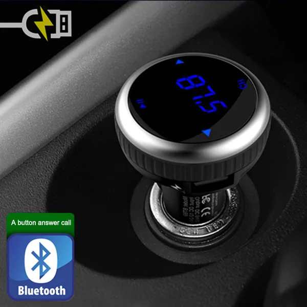 Bluetooth Receiver FM Transmitter Wireles Car Charger MP3 Player Dual USB Charging for iPhone 7/7 Plus iPad Samsung DXY8
Bluetooth Receiver FM Transmitter Wireles Car Charger MP3 Player Dual USB Charging for iPhone 7/7 Plus iPad Samsung DXY8