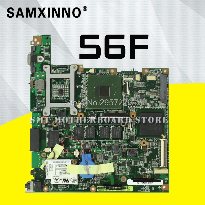 For ASUS S6F Laptop Motherboard System Board Main Board Mainboard Card Logic Board Tested Well Motherboard S-6
For ASUS S6F Laptop Motherboard System Board Main Board Mainboard Card Logic Board Tested Well Motherboard S-6