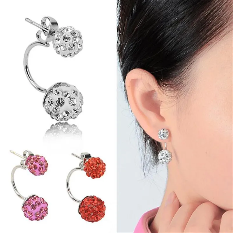 1Pair Rhinestones Ball Stud Earrings Fashion Girls Women DIY Personality Sweet Earrings
1Pair Rhinestones Ball Stud Earrings Fashion Girls Women DIY Personality Sweet Earrings