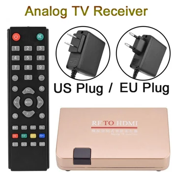 RF to HDMI Converter Adapter Analog TV Receiver Digital Converter Box support PAL 6.5M/6.0/5.5M NTSC 4.5M SECAM full Intelligent
RF to HDMI Converter Adapter Analog TV Receiver Digital Converter Box support PAL 6.5M/6.0/5.5M NTSC 4.5M SECAM full Intelligent