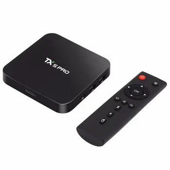 

TX5 Pro Android 6.0 TV BOX 2G/16G H.265 Quad Core Amlogic S905X Media Player HD 4K Dual WiFi PK X96 X92 TX3 Smart Box