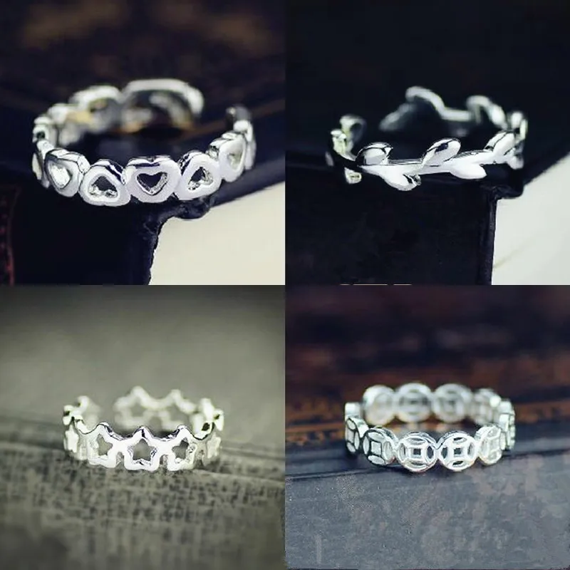 Multi-style Optional Silver Color Stackable Finger Ring For Women Wedding Jewelry Fashion Adjustable Infinity Ring Gift Cheap
Multi-style Optional Silver Color Stackable Finger Ring For Women Wedding Jewelry Fashion Adjustable Infinity Ring Gift Cheap