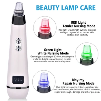 Vacuum Pore Cleaner Blackhead Remove Suction Face Deep Cleansing Nose Diamond Dermabrasion Remove Pimple Machine Skin Tool
Vacuum Pore Cleaner Blackhead Remove Suction Face Deep Cleansing Nose Diamond Dermabrasion Remove Pimple Machine Skin Tool