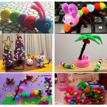 CosCosX 2017 100 Pcs Mini Fluffy Pompoms Pom Poms Ball Clothes Yarn Decor Party Christmas Supplies Dolls Decoration
CosCosX 2017 100 Pcs Mini Fluffy Pompoms Pom Poms Ball Clothes Yarn Decor Party Christmas Supplies Dolls Decoration