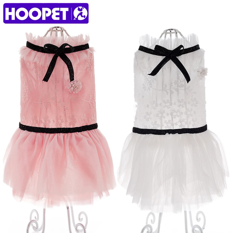 HOOPET Pet Summer Lace Dress Pet Dog Clothes Cat Fashion Costume 2 Colors Puppy Teddy Clothing
HOOPET Pet Summer Lace Dress Pet Dog Clothes Cat Fashion Costume 2 Colors Puppy Teddy Clothing