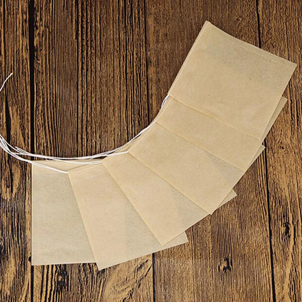 8 Set (800 Pcs) Empty Tea Filter Bag for Loose Leaf Herbs Teas Cotton Drawstring Seal Filters (Natural Color,7x5cm )
8 Set (800 Pcs) Empty Tea Filter Bag for Loose Leaf Herbs Teas Cotton Drawstring Seal Filters (Natural Color,7x5cm )