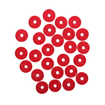 SEWS-90Pcs Piano Keyboard Felt Front Rail Regulating Punchings Repair Parts (Red)
SEWS-90Pcs Piano Keyboard Felt Front Rail Regulating Punchings Repair Parts (Red)