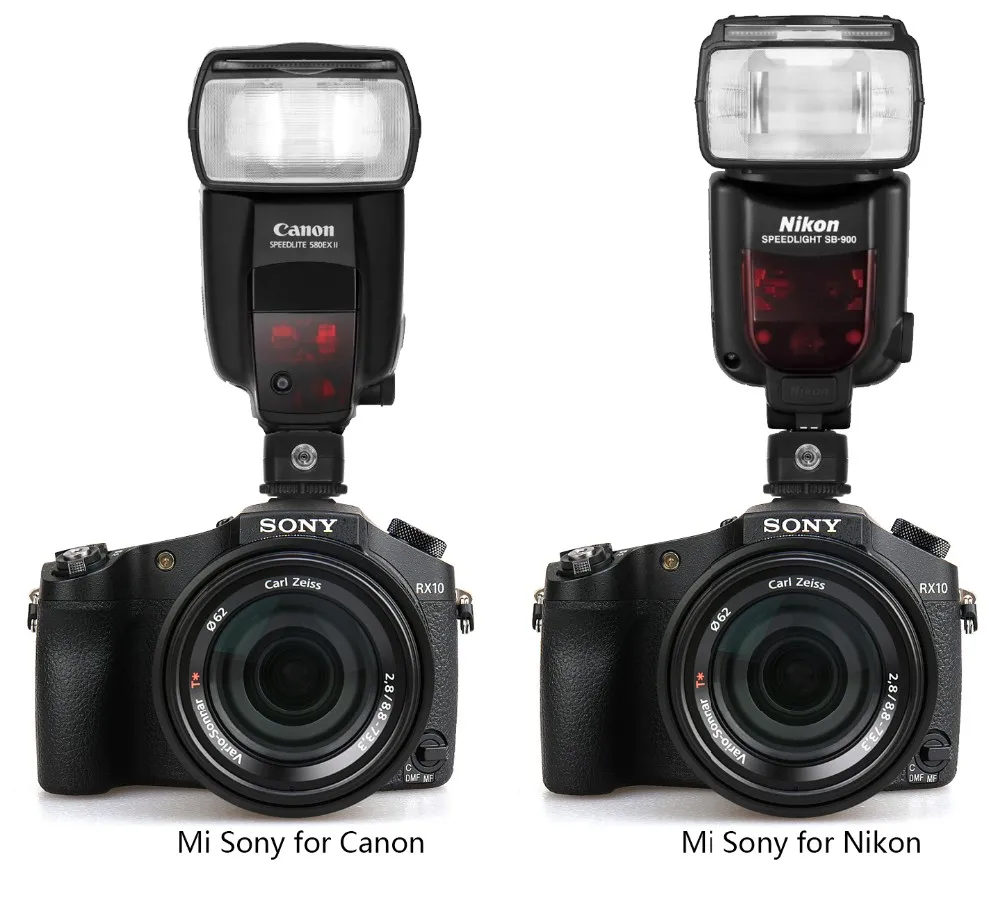 Pixel TF-334 Mi Hot Shoes Adapter For Converting Sony A7 A7S A7SII A7R A7RII A7II Camera for Canon Nikon Yongnuo Flash Speedlite