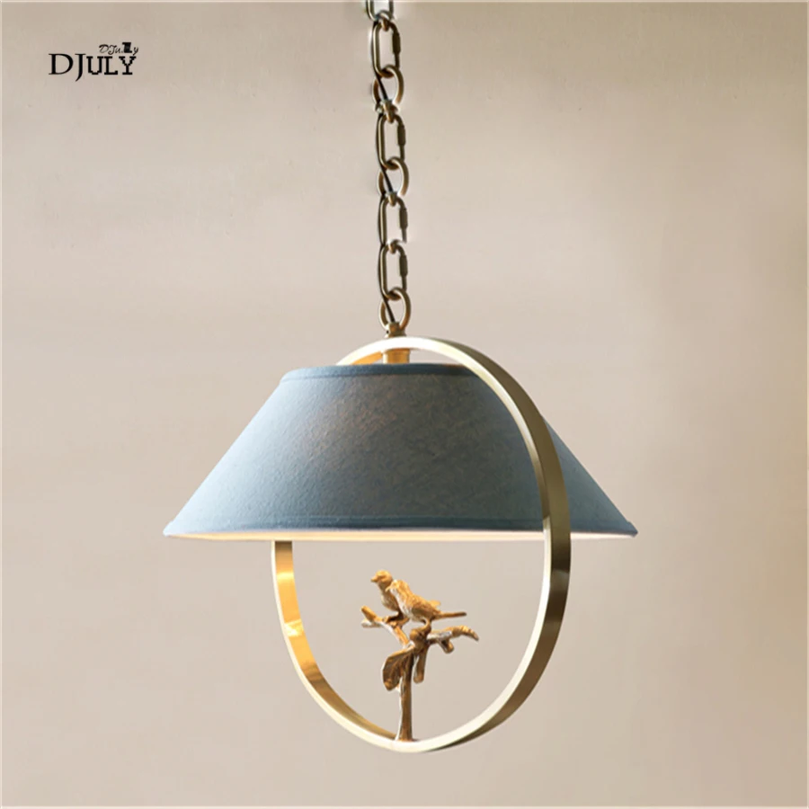 Nordic Copper Bird Pendant Lights Fabric Vintage Home Decor Kitchen Gold Hanging Lamp Led Dining Room Living Room Light Fixtures
Nordic Copper Bird Pendant Lights Fabric Vintage Home Decor Kitchen Gold Hanging Lamp Led Dining Room Living Room Light Fixtures