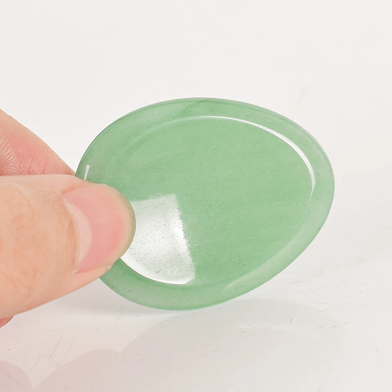 Hand massage green aventurine Thumb Worry Stone 44mm feng shui Oval Palm Stones Healing Reiki mineral quartz crystals massager
Hand massage green aventurine Thumb Worry Stone 44mm feng shui Oval Palm Stones Healing Reiki mineral quartz crystals massager