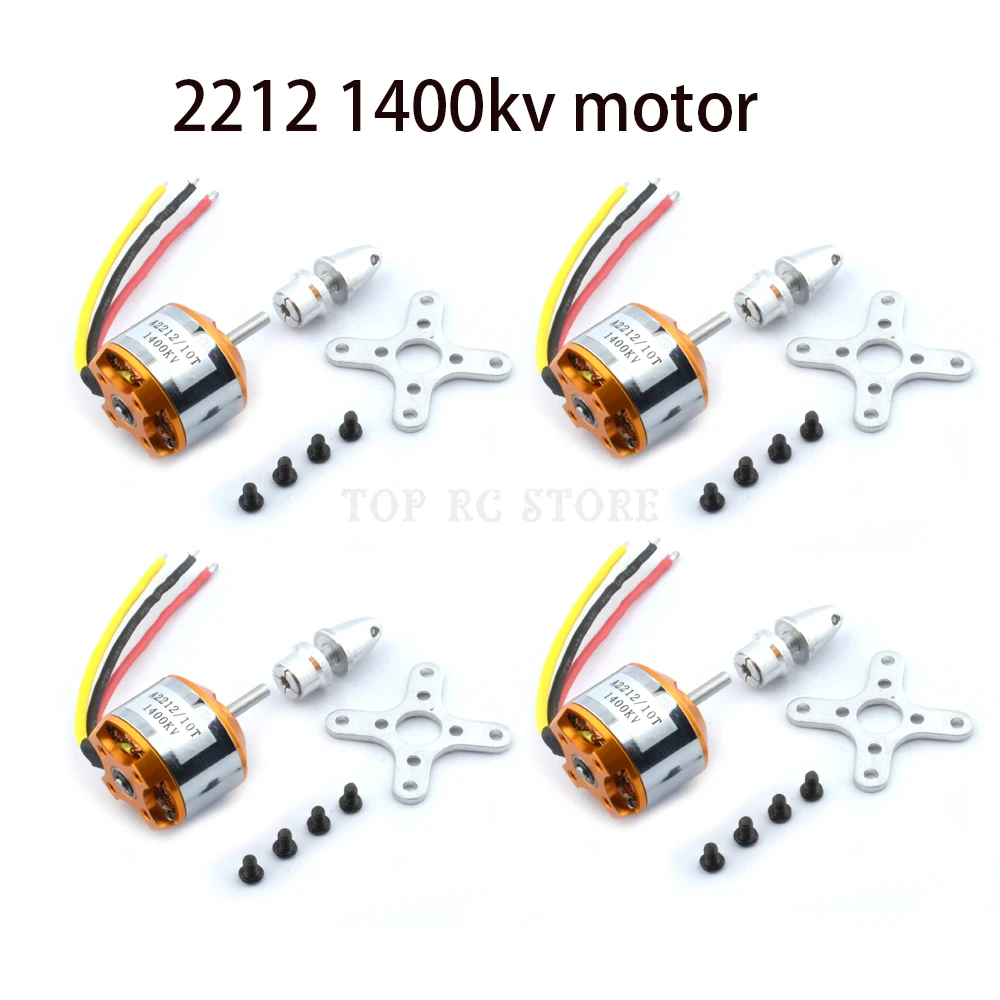 A2212 2212 1400KV Brushless Outrunner Motor With Mount 10T for RC Aircraft Quadcopter
A2212 2212 1400KV Brushless Outrunner Motor With Mount 10T for RC Aircraft Quadcopter