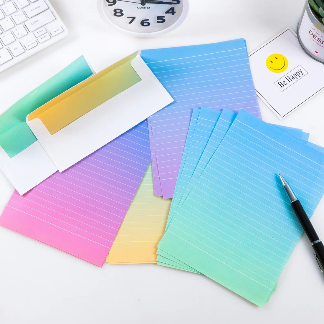 Gradient Envelopes Cute Kawaii Flower Writing Paper Letter Set For Kids Gift School Supplies Student School Supplies
Gradient Envelopes Cute Kawaii Flower Writing Paper Letter Set For Kids Gift School Supplies Student School Supplies