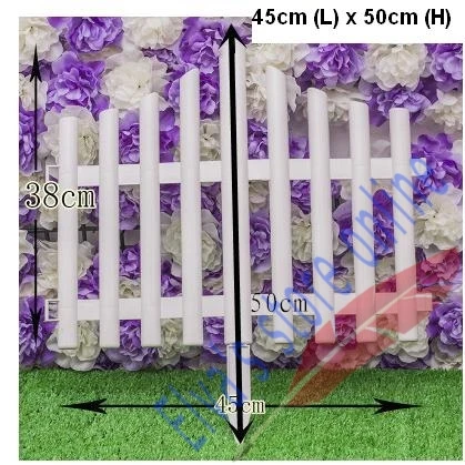 45cm x 50cm Plastic Fences White Railing Fences European Country style Insert Ground For Garden Courtyard Decor Easily Assembled
45cm x 50cm Plastic Fences White Railing Fences European Country style Insert Ground For Garden Courtyard Decor Easily Assembled