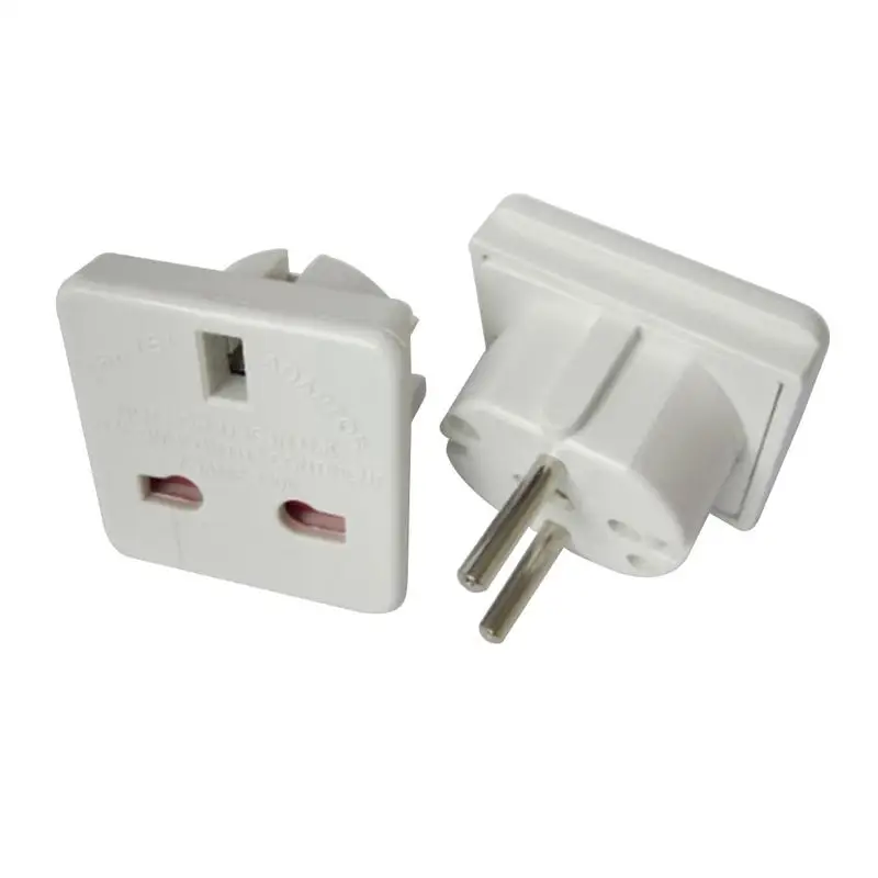 UK To EU Power Plug Power Conversion Adapter Plug Converter Small And Lightweight Converter Adapter
UK To EU Power Plug Power Conversion Adapter Plug Converter Small And Lightweight Converter Adapter