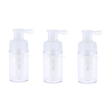 3pcs Makeup Salon Tools Powder Spray Bottles with Locking Nozzle Transparent, 110ml/3.72oz
3pcs Makeup Salon Tools Powder Spray Bottles with Locking Nozzle Transparent, 110ml/3.72oz