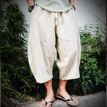 Plus Size 2018 Summer New Men Soft Cotton Linen Loose Thin Jogger Baggy Harem Pants Male Elastic Waist Fashion Wide Leg Pants
Plus Size 2018 Summer New Men Soft Cotton Linen Loose Thin Jogger Baggy Harem Pants Male Elastic Waist Fashion Wide Leg Pants