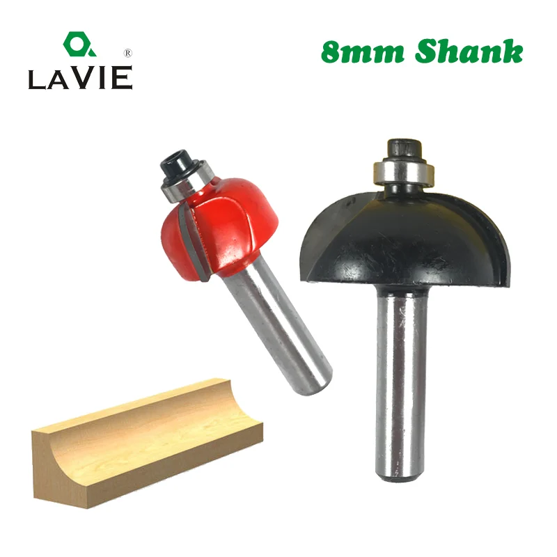 LA VIE 1pc 8mm Shank High Quality Cove Bit with Bearing Router Bit Cutter Woodworking Milling Cutter Wood Machine Tool MC02023
LA VIE 1pc 8mm Shank High Quality Cove Bit with Bearing Router Bit Cutter Woodworking Milling Cutter Wood Machine Tool MC02023