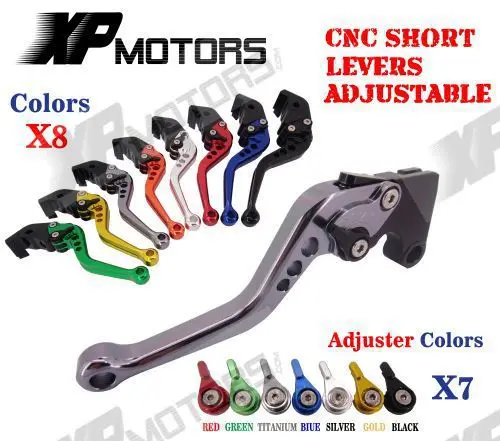 CNC Short Adjustable Brake Clutch Lever For Ducati Monster M400 99-03 M600 94-01 M620 2002 M750 M750IE 1994-2002 M900 94-99 
CNC Short Adjustable Brake Clutch Lever For Ducati Monster M400 99-03 M600 94-01 M620 2002 M750 M750IE 1994-2002 M900 94-99