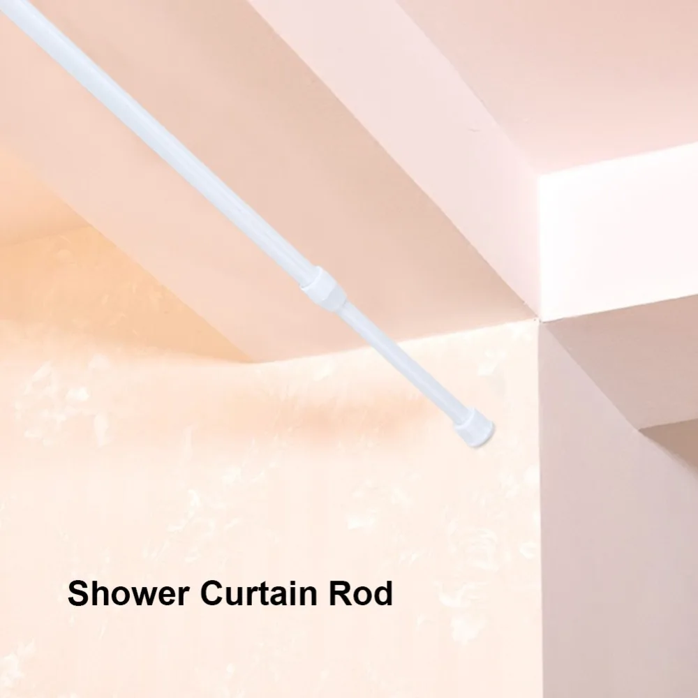 Adjustable Spring Loaded Tension Rod Shower Extendable Curtain Closet Window Rail Pole.
Adjustable Spring Loaded Tension Rod Shower Extendable Curtain Closet Window Rail Pole.