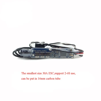 Yuenhoang 1PC 30A Brushless ESC 2-6S Put in 16mm Carbon Tube Electric Speed Controller Governor Regulator for RC Drone Aircraft
Yuenhoang 1PC 30A Brushless ESC 2-6S Put in 16mm Carbon Tube Electric Speed Controller Governor Regulator for RC Drone Aircraft