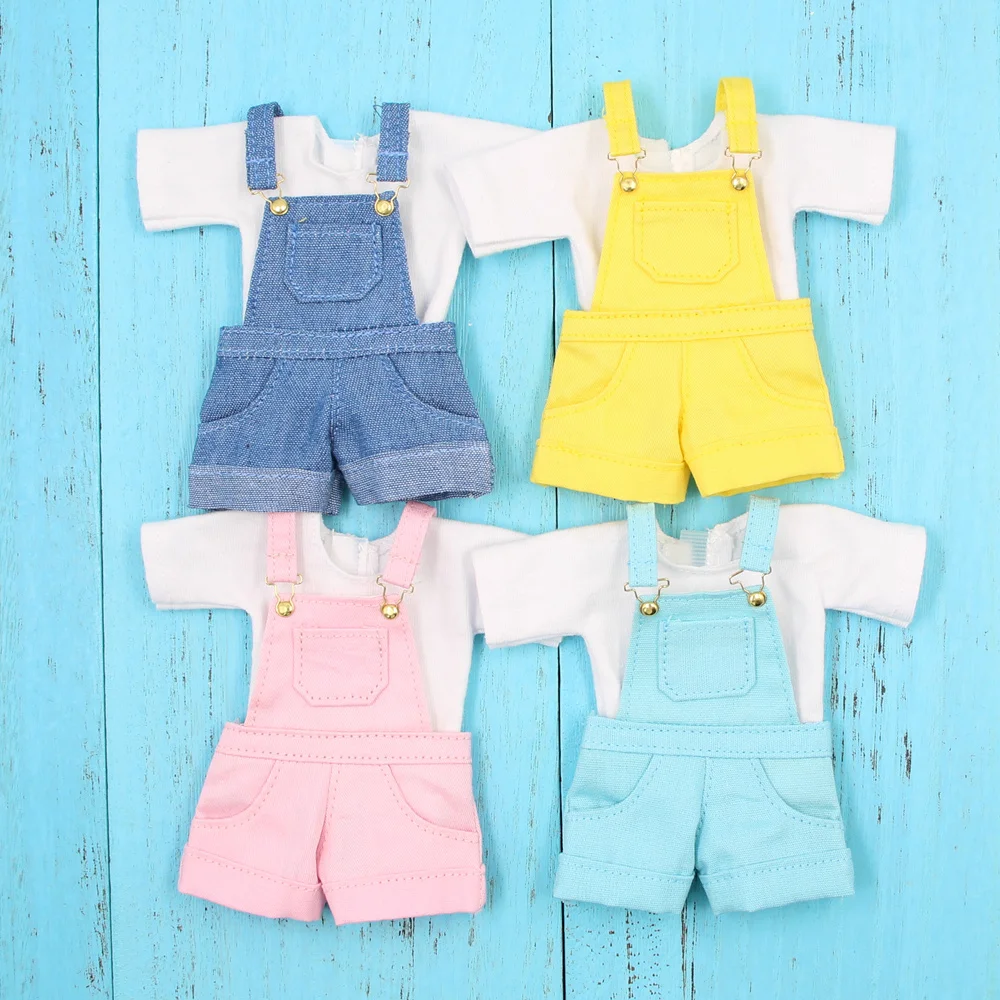 blyth doll clothes New cute four-color strap shorts with short sleeves high quality 1/6 doll normal joint azone licca icy dolls
blyth doll clothes New cute four-color strap shorts with short sleeves high quality 1/6 doll normal joint azone licca icy dolls