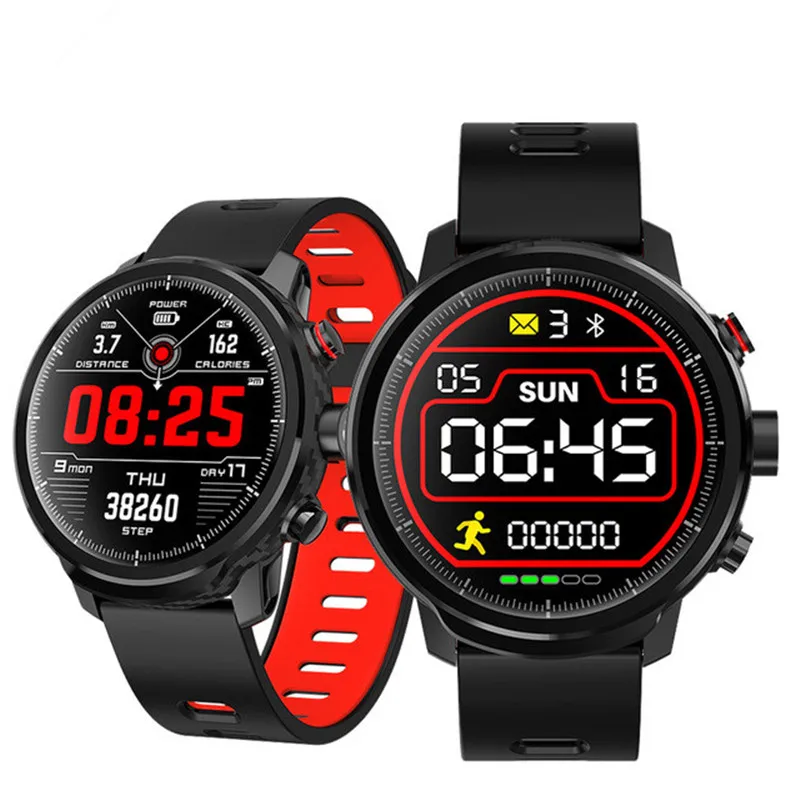 L5 Smart Watch Men IP68 Waterproof Multiple Sports Mode Heart Rate Weather Forecast Bluetooth Smartwatch Standby 100 Days
L5 Smart Watch Men IP68 Waterproof Multiple Sports Mode Heart Rate Weather Forecast Bluetooth Smartwatch Standby 100 Days