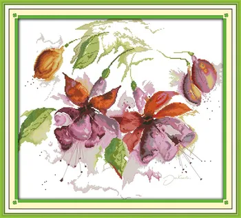 Gorgeous Lily Flower Cross Stitch Kit 14CT White Canvas 11CT Accurate Printed Embroidery DIY Handmade Needle Work Home Decor
Gorgeous Lily Flower Cross Stitch Kit 14CT White Canvas 11CT Accurate Printed Embroidery DIY Handmade Needle Work Home Decor