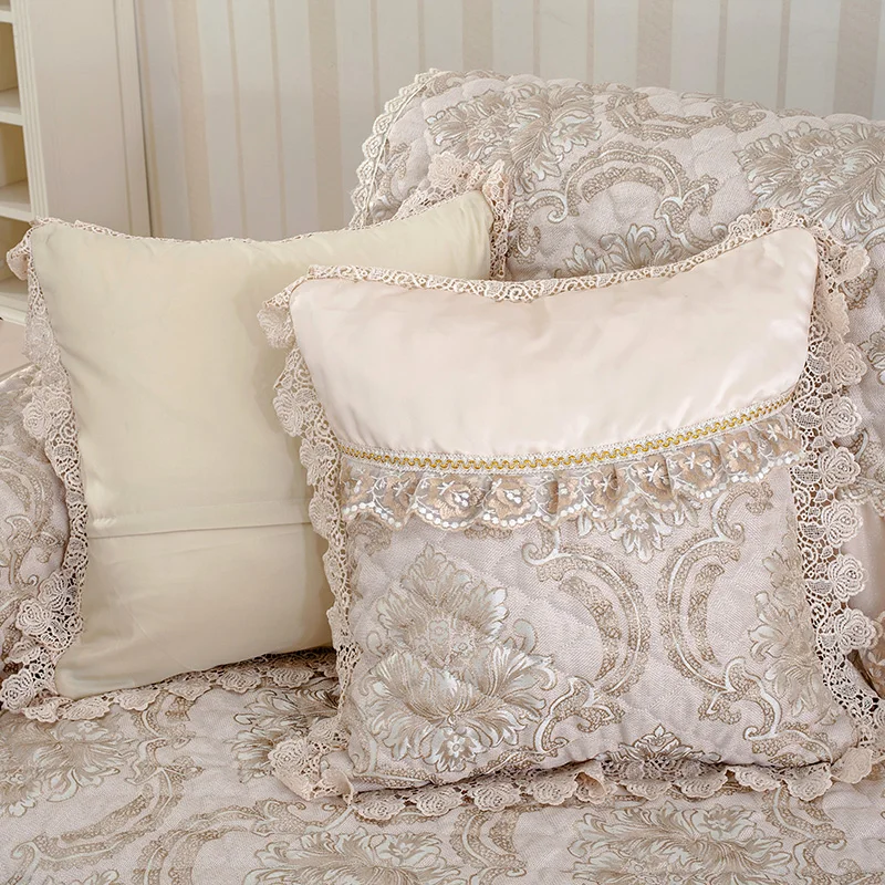 Decorative Cotton Cushion Cover in Jacquard and lace 50X50cm 1 Piece Sofa Home Decor Throw Pillow Case Embroidered
Decorative Cotton Cushion Cover in Jacquard and lace 50X50cm 1 Piece Sofa Home Decor Throw Pillow Case Embroidered