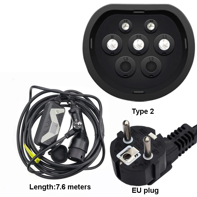 IEC 62196 EV Charger Type 2 Connector for Charging Electric Cars Europe for Renault Vehicle
IEC 62196 EV Charger Type 2 Connector for Charging Electric Cars Europe for Renault Vehicle