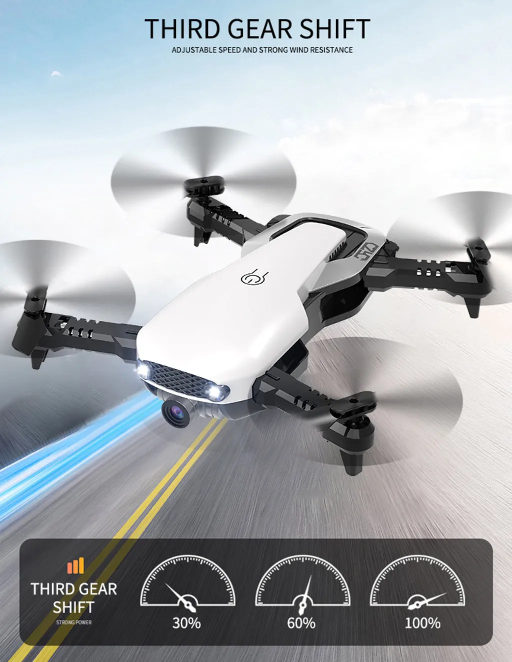 HIINST GW-1 2.0MP WIFI FPV Foldable Selfie Drone RC Quadcopter Altitude Hold + Bag Cfly Dream Drone Follow Me 19APR22 P35
HIINST GW-1 2.0MP WIFI FPV Foldable Selfie Drone RC Quadcopter Altitude Hold + Bag Cfly Dream Drone Follow Me 19APR22 P35