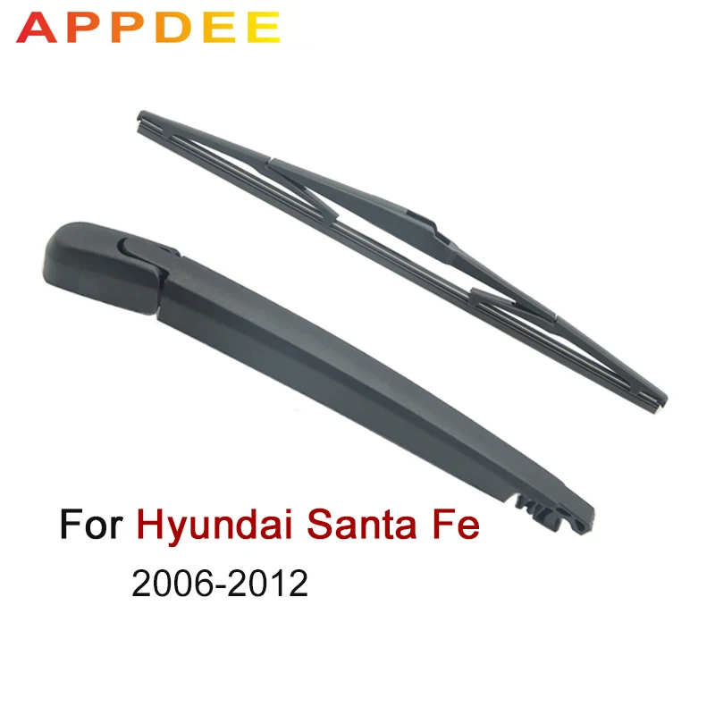 APPDEE Wiper 14" Rear Wiper Blade & Arm Set Kit For Hyundai Santa Fe 2006-2012 CM Windshield Windscreen Rear Window
APPDEE Wiper 14" Rear Wiper Blade & Arm Set Kit For Hyundai Santa Fe 2006-2012 CM Windshield Windscreen Rear Window