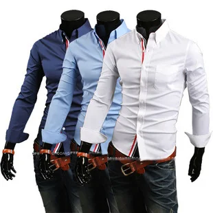Men'S Fashion Men Paid Shirt Fancy Stitching Tide Slim Square Collar Dress Long-Sleeved Male Brand Shirt 9007
Men'S Fashion Men Paid Shirt Fancy Stitching Tide Slim Square Collar Dress Long-Sleeved Male Brand Shirt 9007