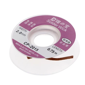 Desoldering Braid Solder Remover Wick
Desoldering Braid Solder Remover Wick