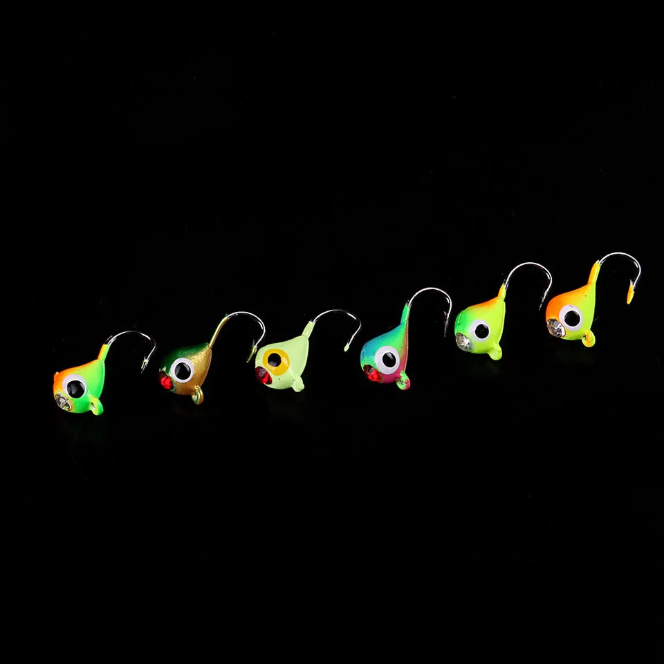 WALK FISH 6PCS/Lot Ice Fishing Lure The New Metal Bait Ice Jig 6 Color 15mm/1g Mini Lead Winter Fishing Hook Fishing Tackle
WALK FISH 6PCS/Lot Ice Fishing Lure The New Metal Bait Ice Jig 6 Color 15mm/1g Mini Lead Winter Fishing Hook Fishing Tackle