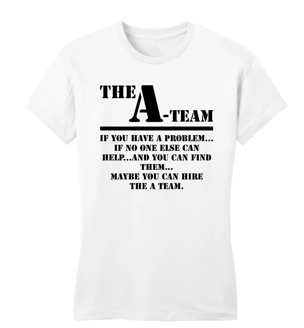 Create T Shirt Women'S Crew Neck Short Sleeve Office The A Team Juniors Retro 80'S Words Tv Show Retro Petite Tee
Create T Shirt Women'S Crew Neck Short Sleeve Office The A Team Juniors Retro 80'S Words Tv Show Retro Petite Tee