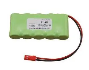 Батарейки перезаряжаемые ni-mh 5x2/3AA 6 в 600 мАч | Электроника