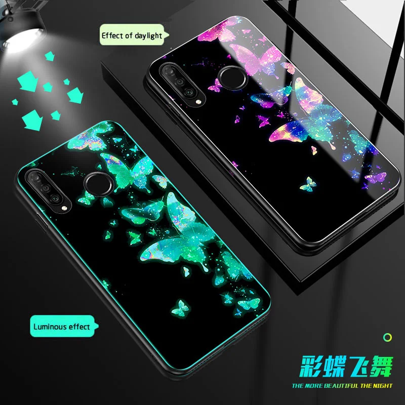 Luminous Glass Case For Huawei mate 30 Lite Honor 20i 10i Enjoy 9S back cover For Huawei P Samrt plus 2019 phone Case Coque
Luminous Glass Case For Huawei mate 30 Lite Honor 20i 10i Enjoy 9S back cover For Huawei P Samrt plus 2019 phone Case Coque