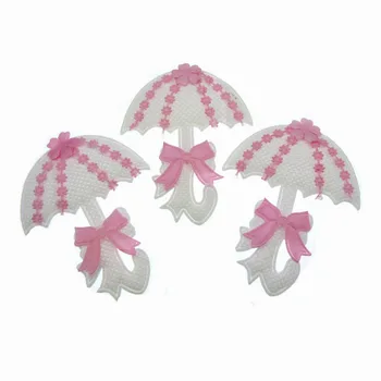 24pcs Fabric Padded Umbrella Applique Baby Shower Favors Pink Girl Embellishments/ trim/Craft/Decorations 55 x 70mm 
24pcs Fabric Padded Umbrella Applique Baby Shower Favors Pink Girl Embellishments/ trim/Craft/Decorations 55 x 70mm