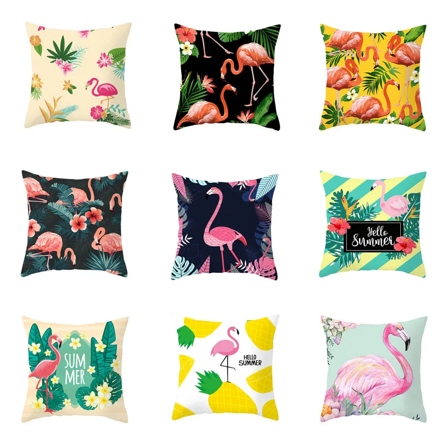 YWZN Summer Flamingo Tropical Plants Cushion Cover Polyester Green Leaves Throw Pillow Case Tropical Flamingo Cushion Cover
YWZN Summer Flamingo Tropical Plants Cushion Cover Polyester Green Leaves Throw Pillow Case Tropical Flamingo Cushion Cover