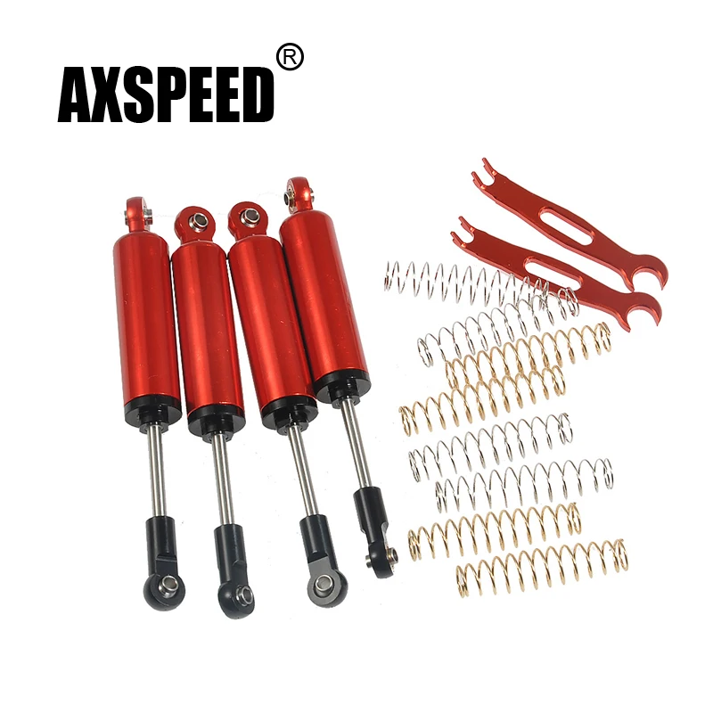 4PCS 1/10 Scale RC Car Crawler 100mm Metal Shock Absorber Tamiya / Kyosho / Axial / HPI CC01 SCX10 Free Shipping
4PCS 1/10 Scale RC Car Crawler 100mm Metal Shock Absorber Tamiya / Kyosho / Axial / HPI CC01 SCX10 Free Shipping