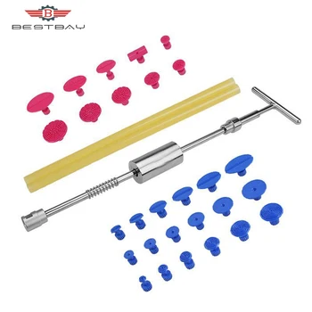 New design Tools Kit Dent Puller Slide Hammer Reverse Hammer Glue Tabs Fungi Suction Cup For Dent Removal Paintless Dent Repair
New design Tools Kit Dent Puller Slide Hammer Reverse Hammer Glue Tabs Fungi Suction Cup For Dent Removal Paintless Dent Repair