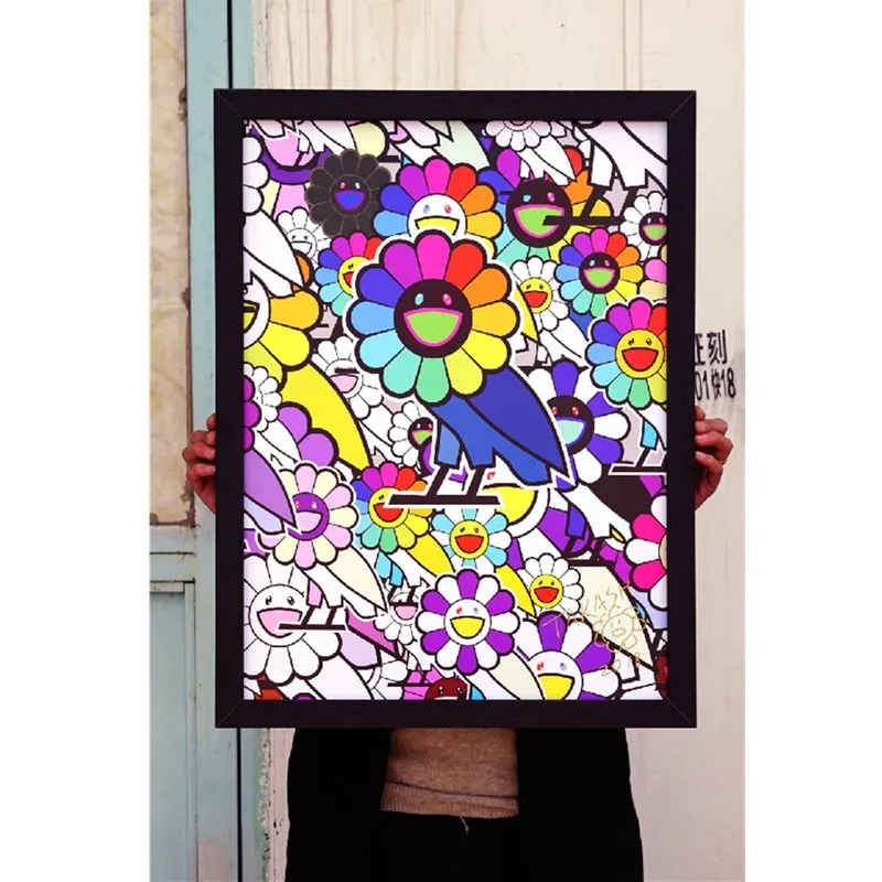 Takashi Murakami Print Modern Minimalist Painting Abstraction Woodpecker Signature Sun Flower Graffiti Living Room Decro M1089
Takashi Murakami Print Modern Minimalist Painting Abstraction Woodpecker Signature Sun Flower Graffiti Living Room Decro M1089