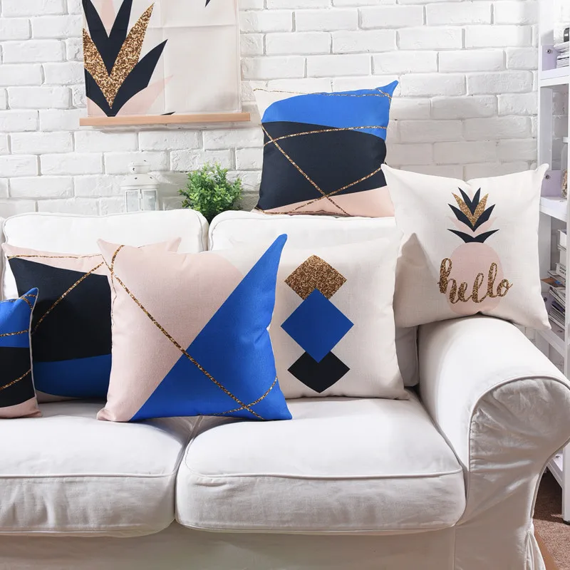 Nordic Style Colorful geometric pineapple Printed Cushion Cover Home Decorative Sofa Coffee Car Chair Throw Pillow Case Almofada
Nordic Style Colorful geometric pineapple Printed Cushion Cover Home Decorative Sofa Coffee Car Chair Throw Pillow Case Almofada
