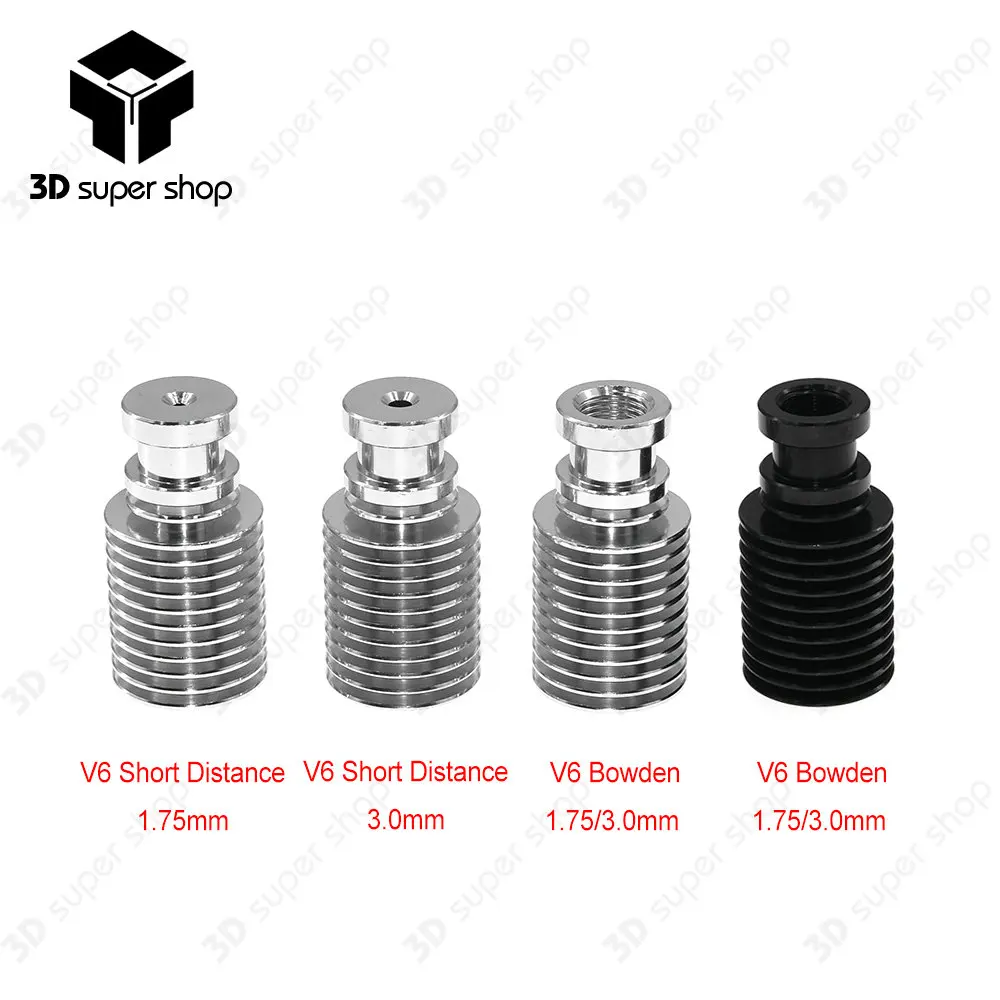 3d Heatsink Direct Filament Bowden For V6 J-head Wade Extruder 1.75mm/3.0mm 3D Printers Parts Short Long Distance
3d Heatsink Direct Filament Bowden For V6 J-head Wade Extruder 1.75mm/3.0mm 3D Printers Parts Short Long Distance