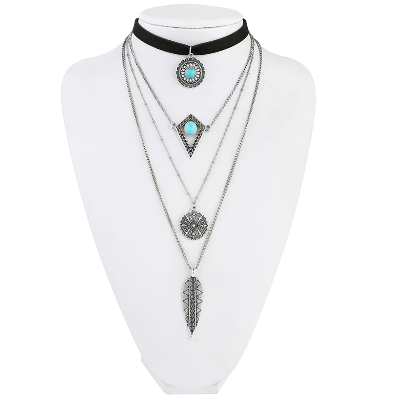 LOVBEAFAS Fashion Ethnic Boho Collares Long Necklace Women Collier Vintage Multilayer Statement Choker Necklaces & Pendants
LOVBEAFAS Fashion Ethnic Boho Collares Long Necklace Women Collier Vintage Multilayer Statement Choker Necklaces & Pendants
